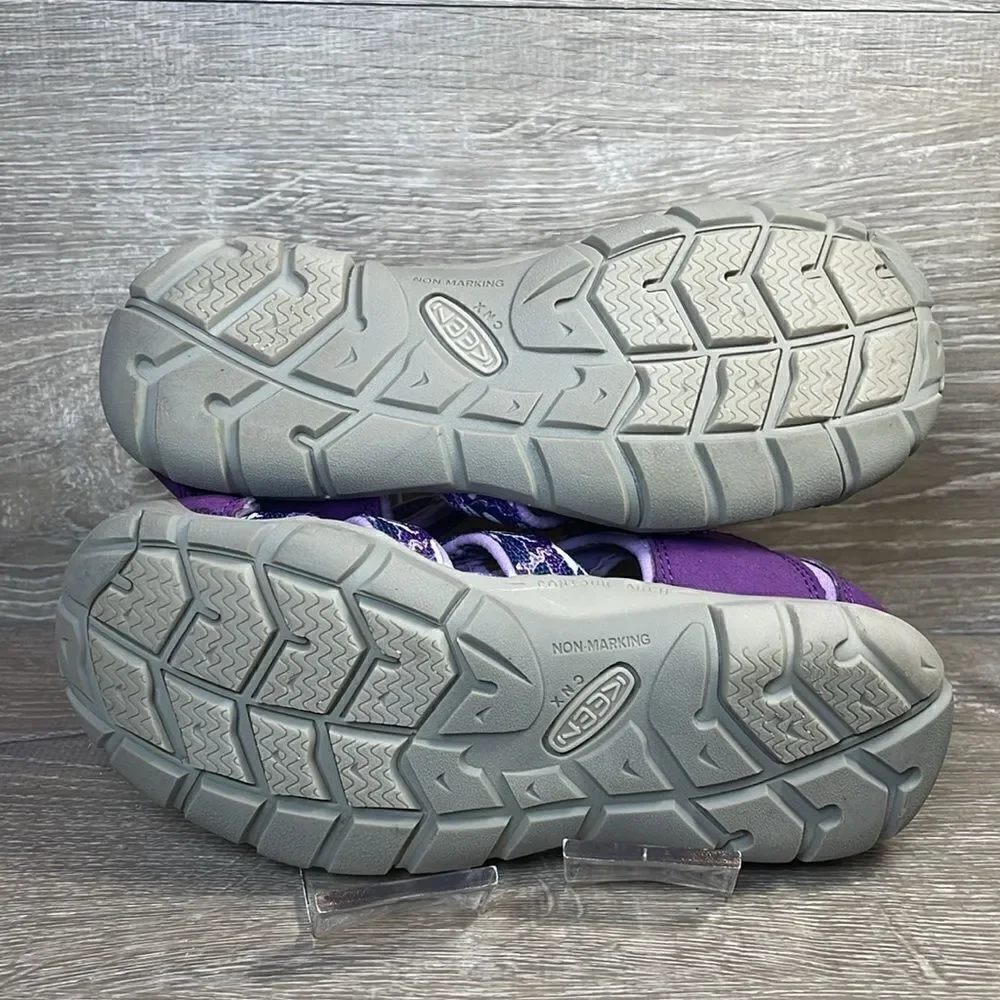 Keen Seacamp II CNX Little Girl Sz 3 Camo Tillandsia Waterproof Hiking Sandals